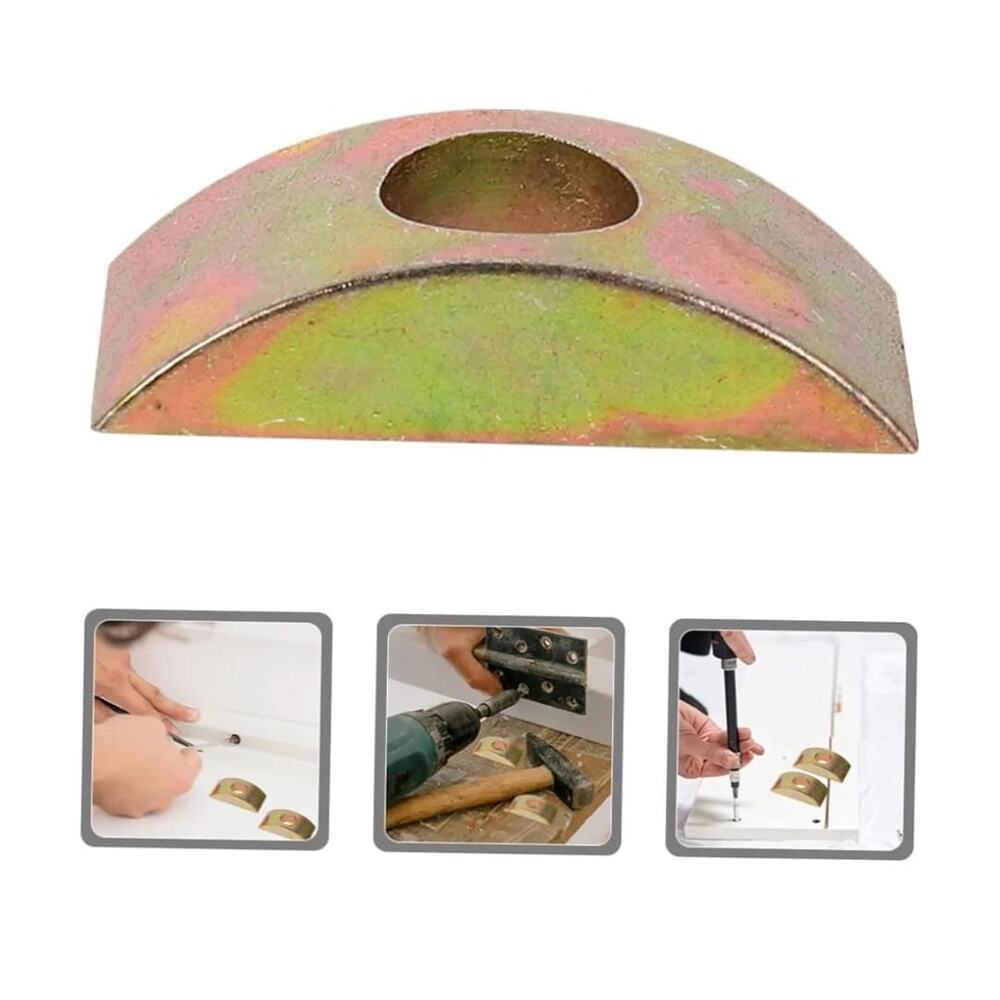 20Pcs Zinc Alloy‎ Nut Connectors for Furniture Washer Spacers